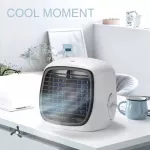 ฤดูร้อนเครื่องปรับอากาศพัดลมมัลติฟังก์ชั่มินิเครื่องทำความชื้นเย็น USB ชาร์จอากาศเย็นเครื่องปรับอากาศ Fan