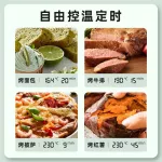 หมีเตาอบไฟฟ้า25Lมัลติฟังก์ชั่ครัวเรือนบนและล่างหลอดอิสระควบคุมอุณหภูมิลูกบิดปรับอุณหภูมิไทม์มิ่งDKX-C25C1