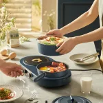 เตาแม่เหล็กไฟฟ้าหัวคู่เตาแม่เหล็กไฟฟ้า infinite ลูกบิดปรับอุณหภูมิ high power ผัดในครัวเรือนเตาแม่เหล็กไฟฟ้า DCL-A16G2