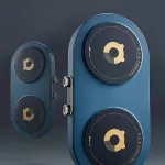 เตาแม่เหล็กไฟฟ้าหัวคู่เตาแม่เหล็กไฟฟ้า infinite ลูกบิดปรับอุณหภูมิ high power ผัดในครัวเรือนเตาแม่เหล็กไฟฟ้า DCL-A16G2