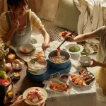 เตาแม่เหล็กไฟฟ้าหัวคู่เตาแม่เหล็กไฟฟ้า infinite ลูกบิดปรับอุณหภูมิ high power ผัดในครัวเรือนเตาแม่เหล็กไฟฟ้า DCL-A16G2