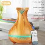 550ml Ultrasonic Therapy Humidifier I L Difr Air Ifier Home Mist Maer Difr Led Lit