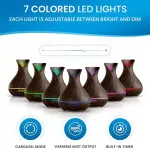 550ml Ultrasonic Therapy Humidifier I L Difr Air Ifier Home Mist Maer Difr Led Lit