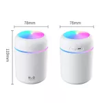 300ml Cr Cup Usb Air Humidifier For Home Ultrasonic Car Mist Maer With Lits Mini Office Des Air Ifier