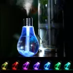 USB Ultrasonic Humidifier Hoffice MINI DIFR LED NIT LIT Therapy MARER CREATTLE BOTTLE BU HUMIDIFIE