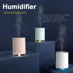 For Youpin 120ml Usni Air Humidifier Ultrasonic I L Difr Mute Led Lit Mist Maer Quite For Home