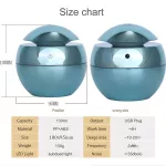 USB I L DIFR Ultrasonic Air Home Humidifier Mini MIRE DIFR 130ml 7 CR LED Lit Office
