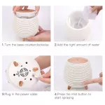 Ultrasonic Air Humidifier Usb Therapy Difr Bedroom Air Ifier Msture Mini I L Difr With Nit Lits