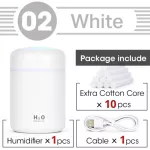 Humidifier Portable USB ULTRASONIC CUP DIFR COUL MIST Maer Air Humidifier IFIER with Lit for Car Home