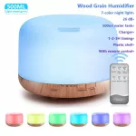 550ml Wood Grain I L Difr Ultrasonic Air Humidifier Difr Therapy Humidifier Xiomi Mist Maer Led Lit