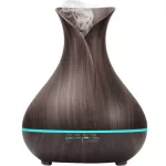 Vase S I L DIFR 500ml Air Humidifier Wood Grain 7 CR LED Lit Ultrasonic Cool Mist Gifr