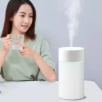 Becao 260ML USB Ultrasonic Air Humidifier หลอดไฟ LED มินิ Essential น้ำมัน Diffuser รถ เครื่องฟอกอากาศ Aroma Anion Mist Maker พร้อมไฟโรแมนติก