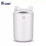 Becao 3L Air Humidifier Essential Oil Aroma Diffuser หัวฉีดคู่พร้อมไฟ LED Coloful Ultrasonic Humidifiers Aromatherapy Diffuser
