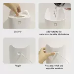 BECAO 3L Air Humidifier Essential Oil Aroma Diffuser Dual Injector with LED COLOL ULTRASONIC HUMIDIFIERS AROMATHARAPY DEFFUSER