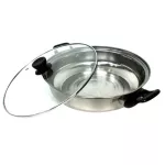 OXYGEN เตาแม่เหล็กไฟฟ้าระบบสัมผัส รุ่น YZQE-B + หม้อพร้อมฝาแก้ว 1 ใบ