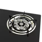 SERRANO เตาแก๊สหน้ากระจกหัวคู่ หัวเทอร์โบ+หัวอินฟราเรด 2 หัวเตา รุ่น x-2500