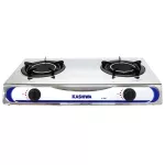 KASHIWA เตาแก๊สหัวคู่หน้าสแตนเลส หัวอินฟราเรด รุ่น K-2007