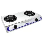 KASHIWA เตาแก๊สหัวคู่หน้าสแตนเลส หัวอินฟราเรด รุ่น K-2007