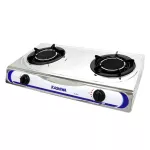 KASHIWA เตาแก๊สหัวคู่หน้าสแตนเลส หัวอินฟราเรด รุ่น K-2007