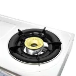 KASHIWA เตาแก๊สหัวคู่หน้าสแตนเลส หัวทองเหลือง รุ่น K-2000