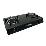 KASHIWA เตาแก๊สหน้ากระจกหัวคู่หัวอินฟราเรด รุ่น x-2300