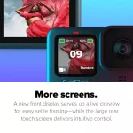 GoPro HERO9 Black กล้อง Action Camera กันน้ำได้สูงสุด 10 เมตร ถ่ายวีดีโอ 5K, Full HD 240fps ภาพนิ่ง 20MP โหมดกันสั่น HyperSmooth 3.0 ในตัว