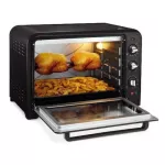 TEFAL 60 liters of electric oven, black model of4958, set the temperature from 100 - 240 degrees Celsius.