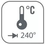 TEFAL 60 liters of electric oven, black model of4958, set the temperature from 100 - 240 degrees Celsius.