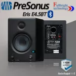 PreSonus Eris E4.5BT (Pair/ต่อคู่) 4.5" Powered Studio Monitor with Woven Composite Woofer รับประกันศูนย์ไทย 1 ปี