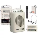 เครื่องขยายเสียงไร้สายแบบหิ้ว Deccon PWS-210UTB ลำโพงช่วยสอนพกพา/ตู้ช่วยสอน ประกันศูนย์ 1 ปี (แบตเตอรี่ 3 เดือน)