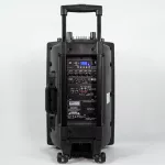 BIK : USK-12V by Millionhead (เครื่องขยายเสียงพกพา เครื่องเสียงเคลื่อนย้าย ลำโพงเอนกประสงค์ 12 นิ้ว พร้อมไมค์ลอย)