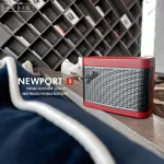 [แถมฟรีกระเป๋า]FENDER ลำโพง Bluetooth Streaming Speakers  - Newport 2 - Burgundy Gunmmetal