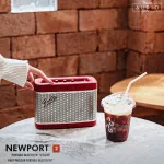 [แถมฟรีกระเป๋า]FENDER ลำโพง Bluetooth Streaming Speakers  - Newport 2 - Burgundy Champagne Gold