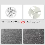 5pcs Stainless Steel Hair Bl Trimmer Fabric Aver Vers T Rer Blades Repent Pts Machine Pill Blade