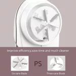 Profession Clothes T Rer Rechargeable Home Trave Six-Vane Blade Efficient Fabric Defuzzer Large Fuzz Aver