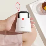 Electric T Rer Restargeable Fuzz Fabric Aver Wireless DU-USE FLUFF RO for Sweater Won Coat