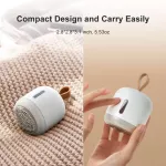 Jilife T Rer For Clothing Fuzz Pills Pts Hair Bl Trimmer Portable Rechargeable Clothes Aver Quitapelusas