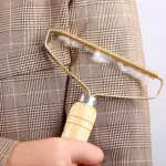 Costway Portable Ml Clothes T Rer Fuzz Fabric Aver Bru Tool Coat Double Sided Hair R Bl Wen Coat Aver