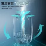 เครื่องทำความชื้นห้องนอนเด็กเครื่องปรับอากาศห้องโฮมออฟฟิศฆ่าเชื้อเครื่องทำความชื้นในอากาศเดสก์ท็อปเสียงรบกวนต่ำเครื่องหอมอโรมา 5 ลิตรความจุขนาดใหญ่