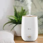 เครื่องทำความชื้นห้องนอนเด็กแอร์ห้องโฮมออฟฟิศฆ่าเชื้อสก์ท็อปเสียงต่ำกระจายกลิ่นหอม 5L ความจุขนาดใหญ่ยูวีฆ่าเชื้อรุ่น