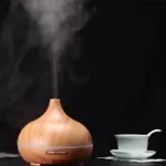 Wood Grain I L Therapy Difr Usb Charging Home Room Air Humidifier Ify Soothing Led Nit Lit Mist Maer