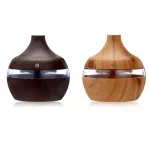 Wood Grain I L Therapy Difr Usb Charging Home Room Air Humidifier Ify Soothing Led Nit Lit Mist Maer