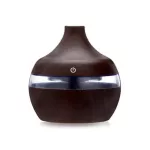 Wood Grain I L Therapy Difr USB Charging Home Room Air Humidifier Ify Soothing LED NIT LIT Mist Ger