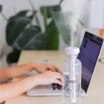 Upgraded Donut Air Humidifier With N Lit For Hoffice Portable Usb Difr Car Mist Maer Ultrasonic Humidifiers