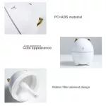 Humidifier Usni Hoffice Mute Leds 200ml Atomizer Leds Difr I Ls Air Humidifier