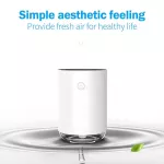 Serindia แบบพกพา Cool-Mist ใบพัด Humidifier USB Aroma Diffuser เดสก์ท็อปเครื่องฟอกอากาศ Mist Meker Silent Humidifier Air Dehumidifier