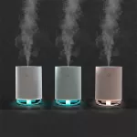 Serindia แบบพกพา Cool-Mist ใบพัด Humidifier USB Aroma Diffuser เดสก์ท็อปเครื่องฟอกอากาศ Mist Meker Silent Humidifier Air Dehumidifier