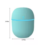 Serindia 200Ml มินิอัลตราโซนิกความชื้นโรแมนติกแสง USB น้ำมันหอมระเหย diffuser รถ เครื่องฟอกอากาศ Aroma Anion หมอก ชงกับ LED Bulb