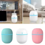 Serindia 200Ml มินิอัลตราโซนิกความชื้นโรแมนติกแสง USB น้ำมันหอมระเหย diffuser รถ เครื่องฟอกอากาศ Aroma Anion หมอก ชงกับ LED Bulb