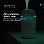 Serindia คุณภาพสูง 420Ml Ultrasonic Humidifier กลิ่นหอมน้ำมันหอมระเหย Diffuser สำหรับรถบ้าน USB Fogger Mist Maker พร้อมโคมไฟกลางคืน